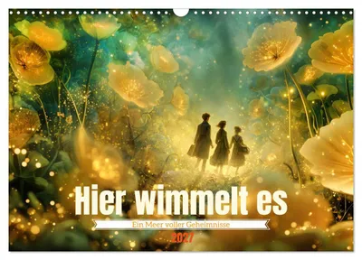Produktbild von Hier wimmelt es (Wandkalender 2027 DIN A3 quer), CALVENDO Monatskalender