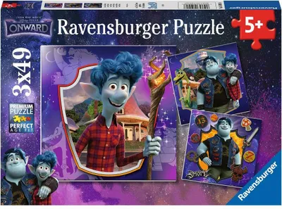 Immagine prodotto di Ravensburger 05091 Disney Onward 3 puzzle da 49 pezzi per bambini dai 5 anni in su