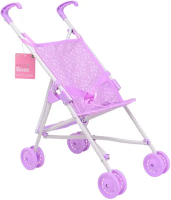 Produktbild von Johntoy Puppenbuggy Baby Rose - Spielzeug Buggy mehrfarbig