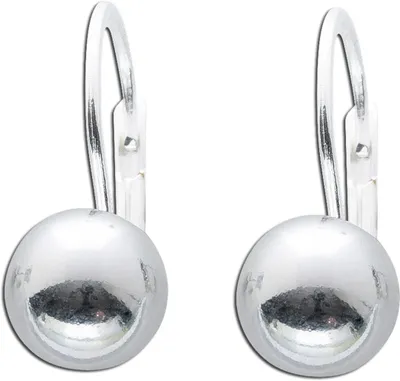 Produktbild von Kugel Ohrhänger Sterling Silber 925 poliert
