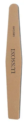 Productafbeelding van LUSSONI PREMIUM, set van 25 nagelvijlen in trapezevorm, korrelgrootte 180/240