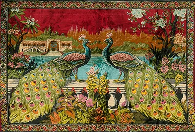 Produktbild von Tadessi Fototapete | Orientalisch | 4.00 m x 2.70 m | Bunt | Grün | Wandbild | Digitaldruck