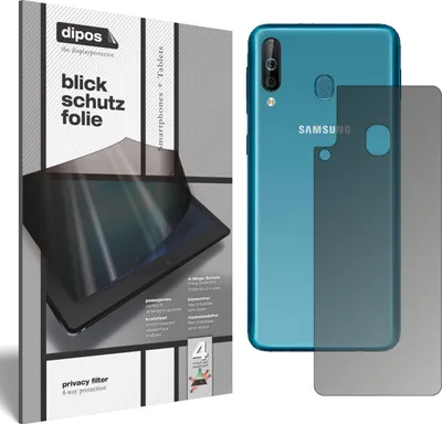Produktbild von Samsung Galaxy A40s Rückseite Blickschutzfolie matt Schutzfolie Folie Display