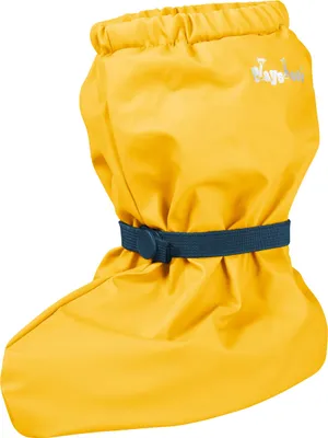 Productafbeelding van Playshoes Regenlaarsjes. Regenlaarsjes met fleecevoering, verkrijgbaar in verschillende kleuren, gecertificeerd met Standard 100. 408911. Unisex baby kruipsteentjes, geel, maat medium