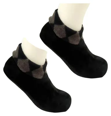 Produktbild von Kurze Wintersocken, dick und kuschelig, rutschfest, halten warm, weiche Korallenfleece-Socken für Damen und Herren, für drinnen und draußen