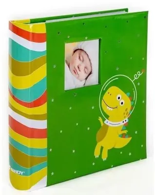 Immagine prodotto di Album fotografico 10x15 200 foto per bambini Wild 3 verde