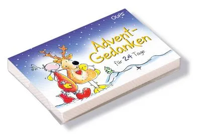 Produktbild von Oups Kärtchenbox, Adventgedanken