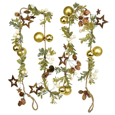 Produktbild von Girlande gold 150 cm