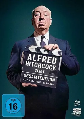 Produktbild von Alfred Hitchcock zeigt - Gesamtedition: Alle 5 Staffeln / 80 Folgen (Fernsehjuwelen) (12 DVDs)