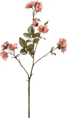 Zdjęcie produktu dla Gilde Rosenzweig ''Nicca'' aus Kunststoff · rosa mit 11 Rosenblüten Höhe 73 cm Höhe 73,0 cm 53578