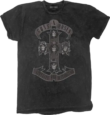 Image de Guns N Roses - T-shirt pour enfants RO5924 (146-152) (Noir/Blanc)