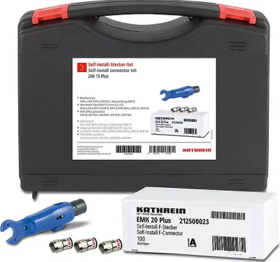 Obrázek produktu pro Kathrein ZAH 15 Plus, F-typ, Kathrein LCD 90, LCD 95 A+, LCD 111 A+, LCD 115 A+, 100 kusů, 200 mm, 245 mm, 70 mm