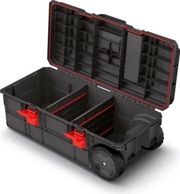 Produktbild von Kistenberg Werkzeugkiste X Block Wagon LOG 80 KXB8040WF, Modulkiste LOGitech mit Rädern