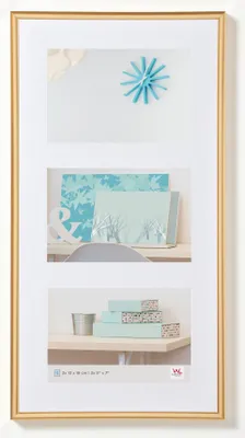 Produktbild von Walther Design New Lifestyle 3x13x18, Kunststoff, Gold, 13 x 18 cm, 266 mm, 520 mm