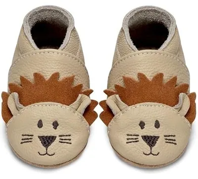 Zdjęcie produktu dla Buty do raczkowania skórzane miękkie dla chłopca 12 18 miesięcy