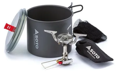 Obrázok produktu pre SOTO Amicus s integrovaným zapaľovačom a hrncom New River