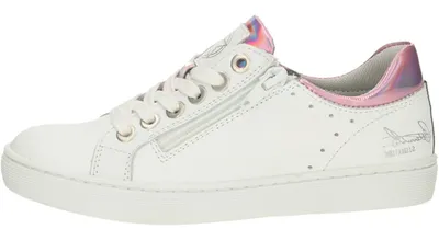 Produktbild von Bullboxer Mädchen Echtleder Sneaker weiß, Kinder:33 EU