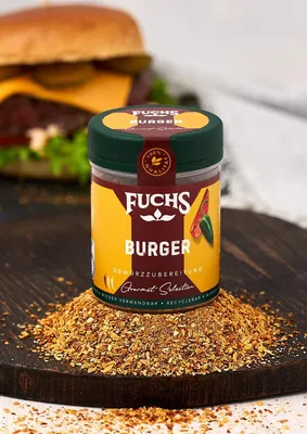 Image de Fuchs Burger préparation d'épices épicée et aromatique paquet de 70g
