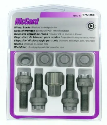 Produktbild von MCGARD Original Felgenschlösser Satz 60 M12 SW17 30mm Länge