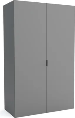 Produktbild von FURNLUX Garderobenmatte B Grau 140cm / Hauptfarbe: Grau / Abmessungen: 140 x 60 x 205 cm