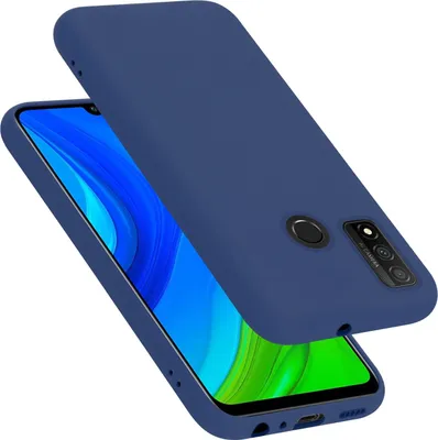 Produktbild von Cadorabo Schutzhülle für Huawei P SMART 2020 Hülle in Blau Handyhülle Case Cover TPU Etui