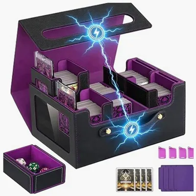 Produktbild von 6-IN-1 MAGNETIC COLLECTIBLE CARD BOX FOR GAMERS – a gift