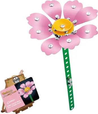 Immagine prodotto di Set di costruzioni in metallo Fiore rosa