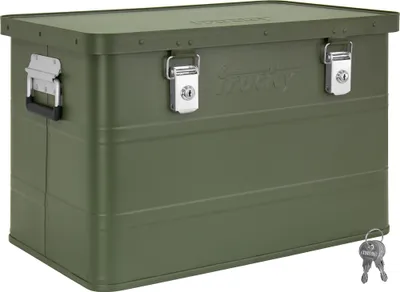 Alu Box grün 57 x 38  x 38 cm