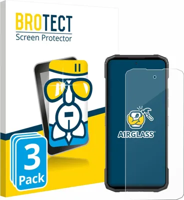 Produktbild von 3x BROTECT Schutzglas für Doogee Blade 20 Schutzfolie Panzer Folie Glas Display Schutz klar