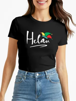 Produktbild von Damen T-Shirt Alaaf Helau Ahoi Faschings-Shirt Karneval Fastnacht Fun-Shirt Slim Fit Moonworks®