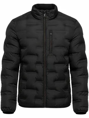 Produktbild von OneRedox Herren Winterjacke mit Stehkragen als Pufferjacke - Steppjacke Herren Outdoor Jacke für den Winter mit Rippbündchen