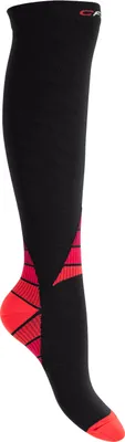 Produktbild von CFLEX Sportsocken für Männer und Frauen (1 Paar) Hohe Kompressionssocken - Schwarz Rot