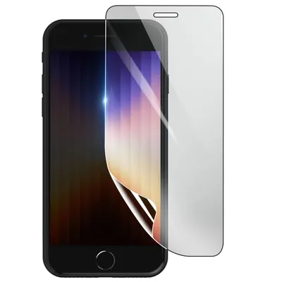 Immagine prodotto di 3mk, protezione dello schermo in idrogel resistente agli urti e ai graffi per Apple iPhone SE 2022, trasparente