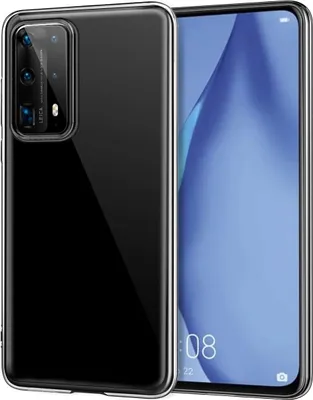 Produktbild von Huawei P40 Pro Case Handyhülle Case Hülle Silikon Transparent