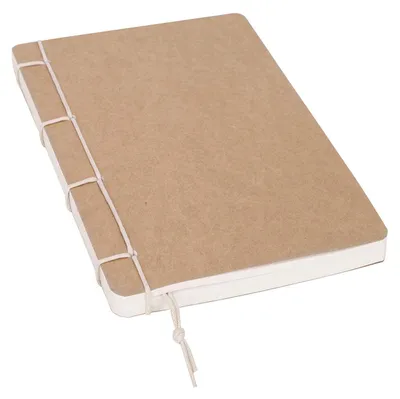 Zdjęcie produktu dla Notatnik A5/B5, podróżniczy dziennik, blankietowy, papier kraftowy, 110 stron