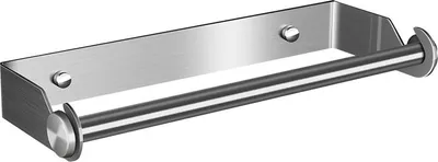 Produktbild von Küchenrollenhalter ohne Bohren, Küchenrollenhalter, Wand-Papierrollenhalter, Aufbewahrungsorganizer - Material: Aluminium (Küchenrollenhalter 1)