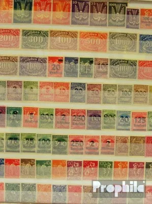 Produktbild von Briefmarken Deutsches Reich 100 verschiedene Marken postfrisch