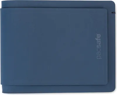Produktbild von pacsafe RFIDsafe Bifold Wallet Navy Blue