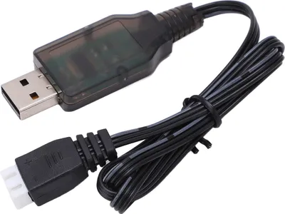 Obrázok produktu pre nabíjačka 1/16 RC auta 7,4 V 1000 mA Lipo batérie USB nabíjací kábel pre 1/16 auto na diaľkové ovládanie