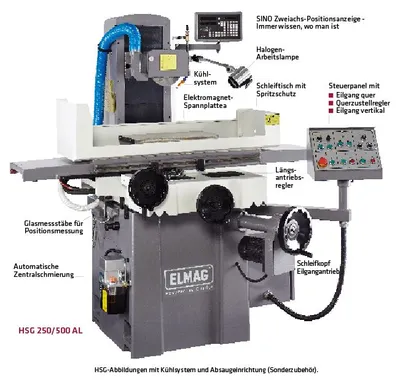 Produktbild von Elmag Flächenschleifmaschine, 82603