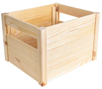 Productafbeelding van Creative Deco Houten vouwdoos, 34,5 x 29,5 x 23,5 cm