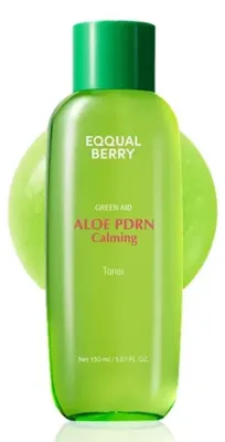 Produktbild von EQQUALBERRY – Aloe Vera Beruhigendes Gesichtswasser, 150 ml
