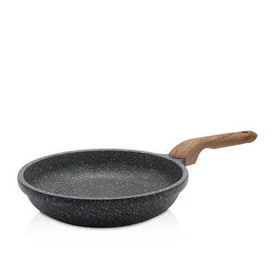 Produktbild von Karl Krüger 21724TE Aluguss-Pfanne Texas - Bratpfanne mit hochwertiger Antihaft-Versiegelung, 24 cm