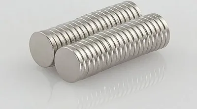 Produktbild von 5 x Oblique Unique Neodym Magnet Extrem N52 ø 6 x 1 mm