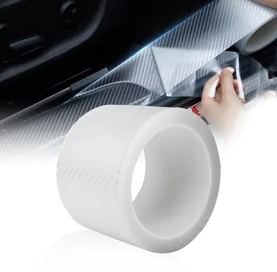 Obrázok produktu pre Ochranná fólia na auto, uhlíkové vlákno, priehľadná, 7 cm x 5 m