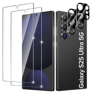 Produktbild von 2X Schutzglas für Samsung Galaxy S25 Ultra 5G Display Kamera Panzerfolie Screen 9H