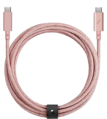 Produktbild von Native Union Belt Cable USB-C to USB-C Pro 2,4m Rose