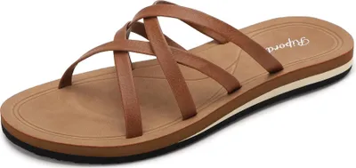 Produktbild von Damen Flip Flops Strand Pool Sport Braun 38 EU