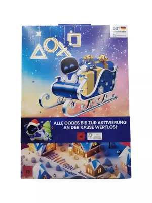 Zdjęcie produktu dla Kalendarz Adwentowy Sony Playstation 2025 Kredyt PSN 50€ + puzzle