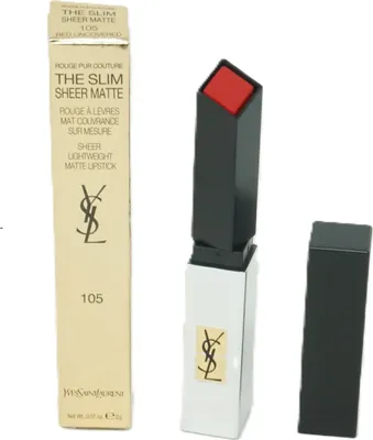 Produktbild von Yves Saint Laurent Rouge pur Couture The Slim Sheer Matte 2g Lippenstift 105  Red Uncovered